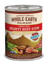 Whole Earth Farms Grain Free Hearty Beef Stew Canned Dog Food 360g