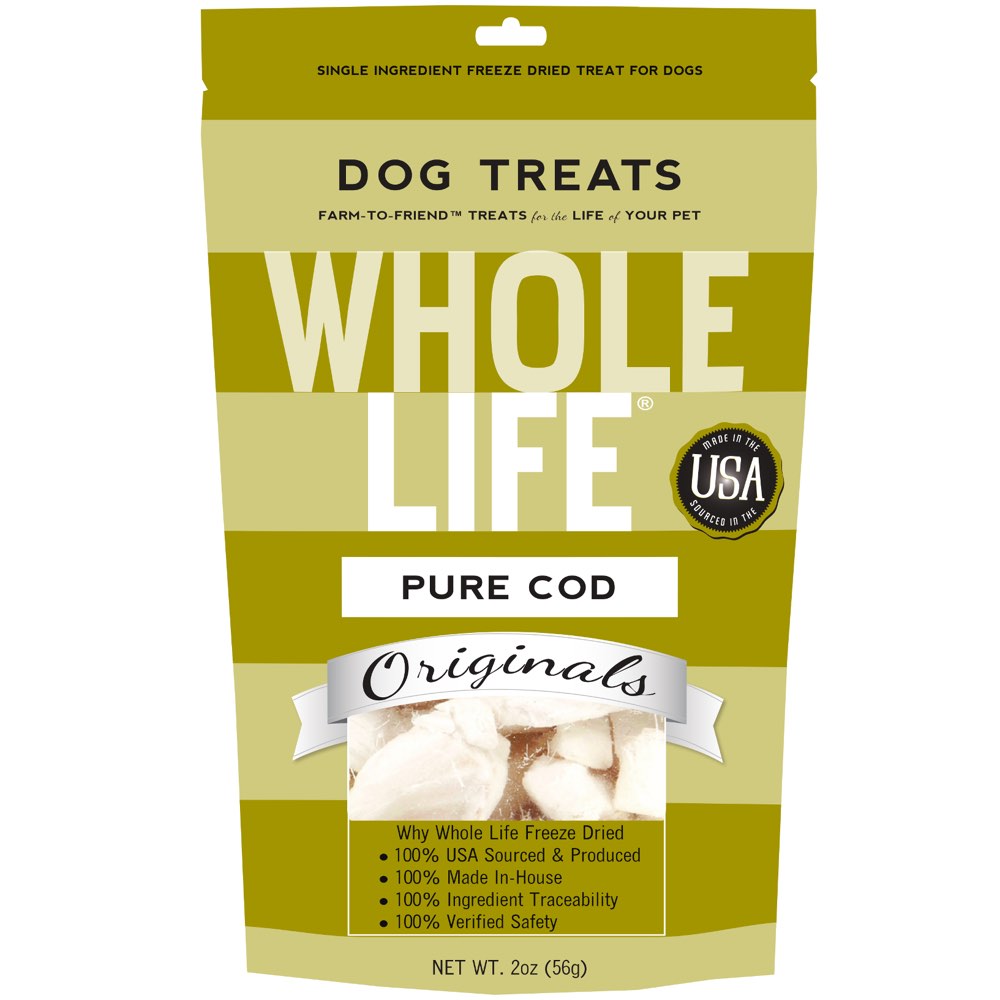 Whole Life Originals Freeze Dried Cod Dog Treats - Kohepets
