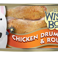 Wishbone Chicken Drum & Roll Canned Dog Food 80g - Kohepets