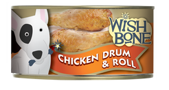 Wishbone Chicken Drum & Roll Canned Dog Food 80g