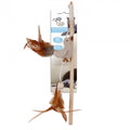 All For Paws Wood And Bird Feather Wand Cat Toy - Kohepets