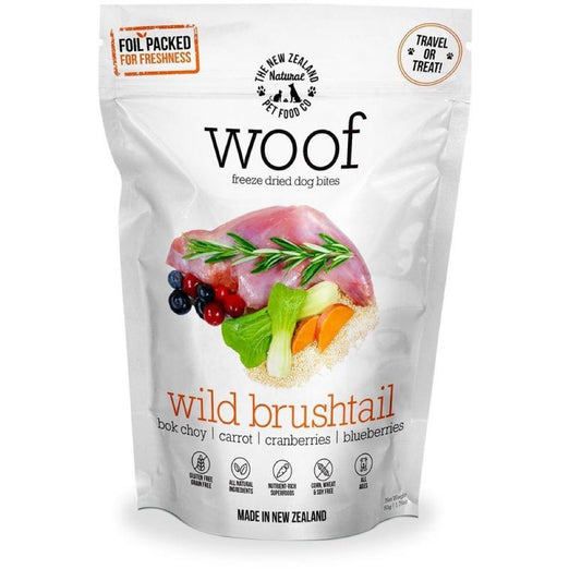 'BUNDLE DEAL': WOOF Wild Brushtail Freeze Dried Dog Bites Treats - Kohepets