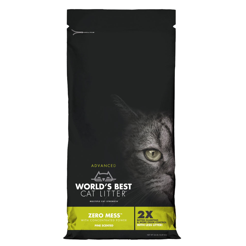 World’s Best Cat Litter Zero Mess Pine Scented Multiple Cat Clumping Corn Kennel Cat Litter - Kohepets