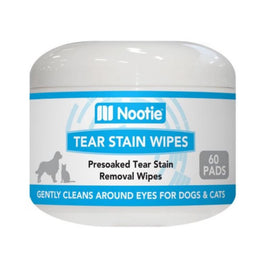Nootie Tear Stain Wipes For Cats & Dogs 60cts - Kohepets