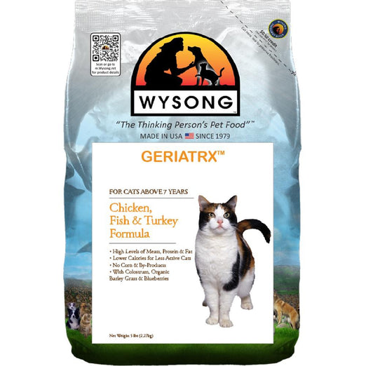 Wysong Geriatrx Senior Formula Dry Cat Food - Kohepets