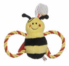 Dogit Luvz Plush Yellow Buzz Bee Dog Toy