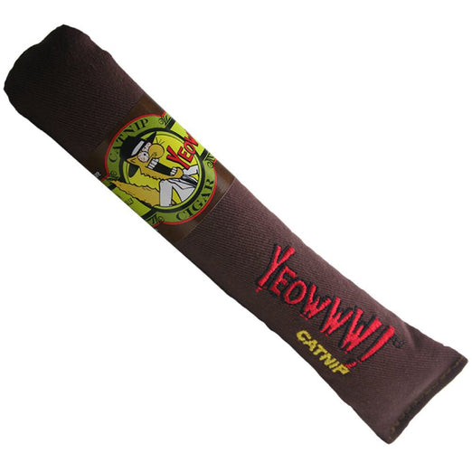 Yeowww! Catnip Cigar Cat Toy - Brown - Kohepets