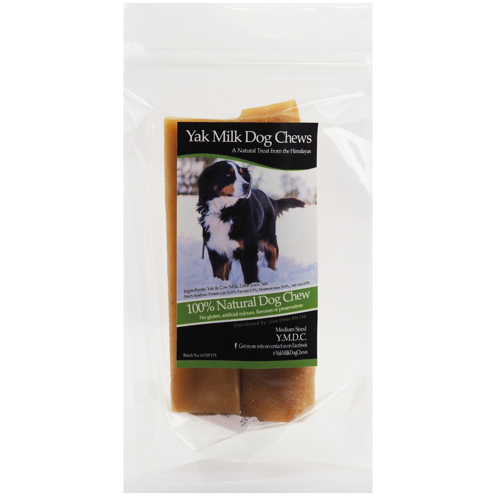 YMDC Yak Milk Medium Dog Chews 2ct - Kohepets