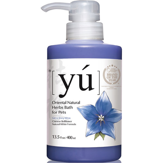 YU Chinese Bellflower Natural White Formula Shampoo 400ml - Kohepets