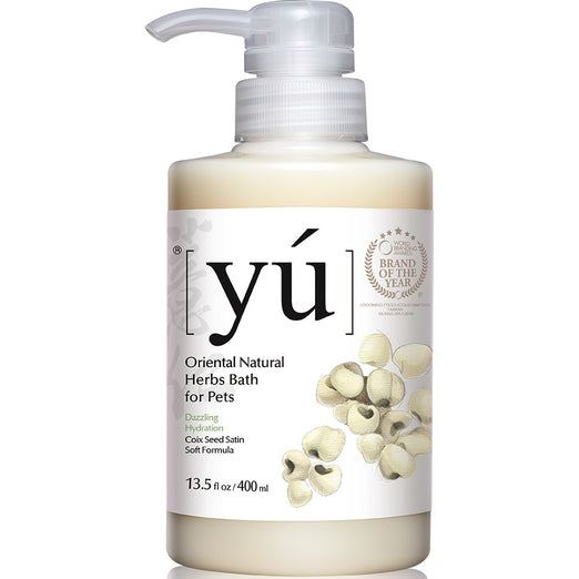 YU Coix Seed Satin Soft Formula Shampoo 400ml - Kohepets