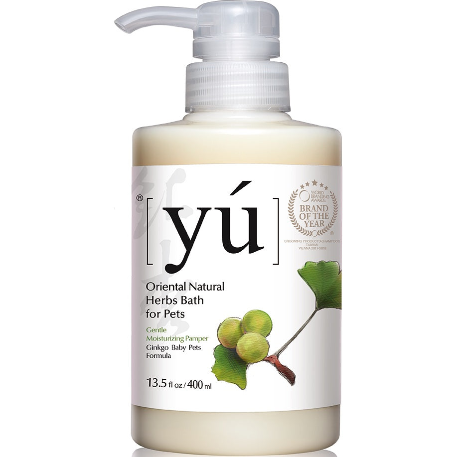 YU Gingko Baby Pets Formula Shampoo 400ml - Kohepets