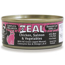 Zeal Chicken, Salmon & Vegetables Senior Canned Cat Food 100g