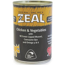 Zeal Chicken & Vegetables Canned Dog Food 390g