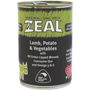 Zeal Lamb, Potato & Vegetables Canned Dog Food 390g