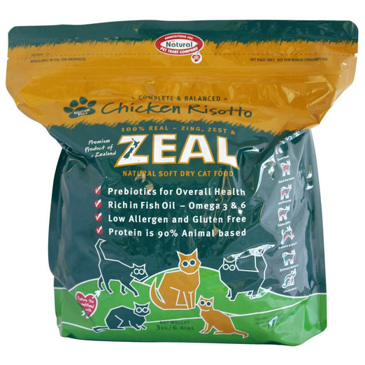 Zeal Chicken Risotto Soft Dry Cat Food 1.5kg - Kohepets