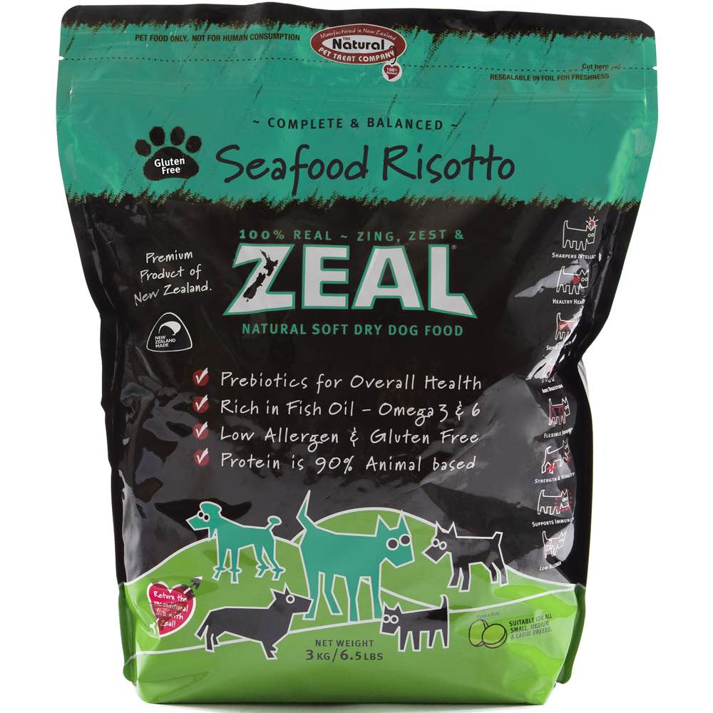Zeal Seafood Risotto Soft Dry Dog Food 3kg - Kohepets