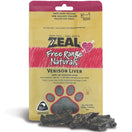 'BUNDLE DEAL': Zeal Free Range Naturals Venison Liver Dog Treats 125g
