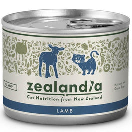 Zealandia Lamb Adult Canned Cat Food 185g - Kohepets