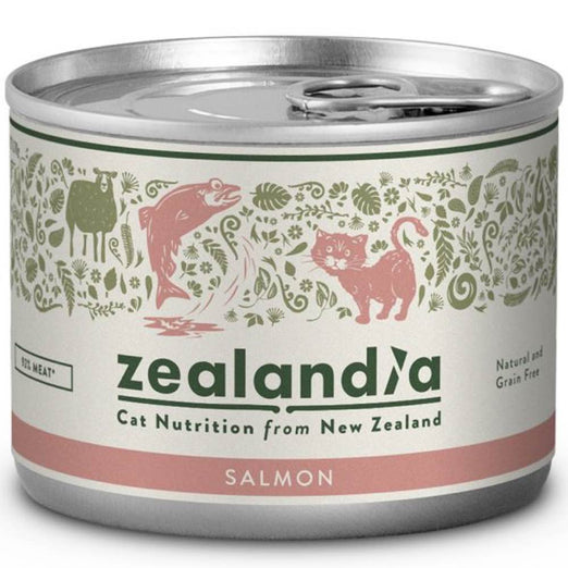 Zealandia Salmon Adult Canned Cat Food 185g - Kohepets