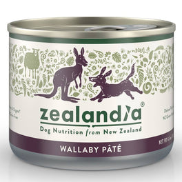 15% OFF: Zealandia Wild Wallaby Canned DOG Food 185g