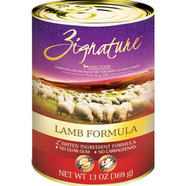 Zignature Lamb Grain Free Canned Dog Food 369g - Kohepets