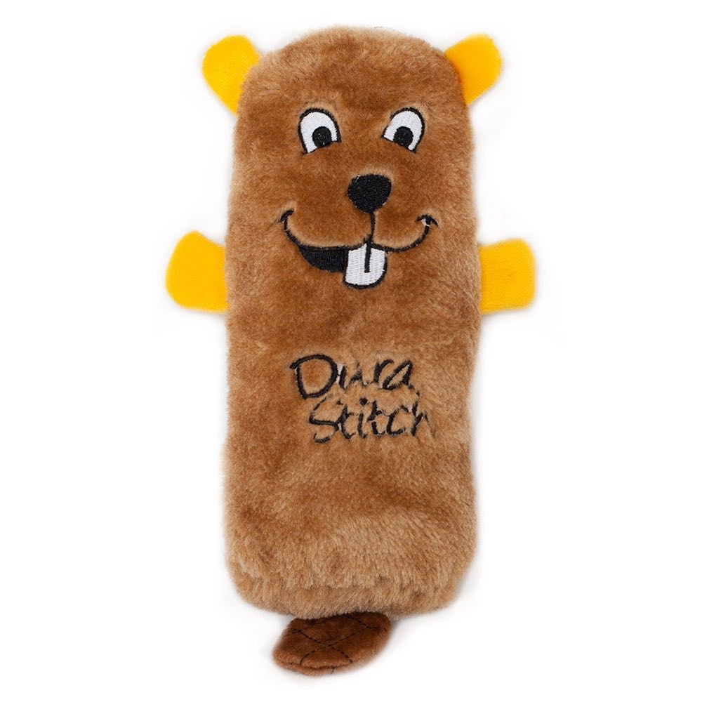 ZippyPaws Large Beaver Buddie Dog Toy - Kohepets