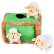 ZippyPaws Burrow Sheep Pen Dog Toy - Kohepets