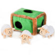 ZippyPaws Burrow Sheep Pen Dog Toy - Kohepets