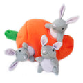 ZippyPaws Burrow Bunny 'n Carrot Dog Toy - Kohepets