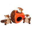 ZippyPaws Burrow Chipmunk 'n Acorn Dog Toy - Kohepets