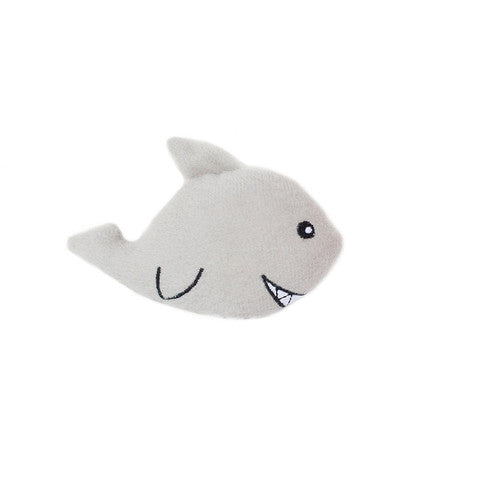 ZippyPaws Burrow Shark 'n Ship Dog Toy - Kohepets
