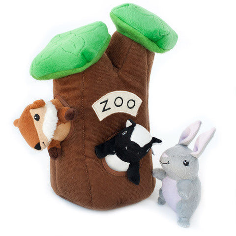 ZippyPaws Burrow XL Zoo Dog Toy - Kohepets