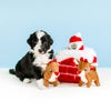 ZippyPaws Christmas Burrow Chimney Dog Toy - Kohepets