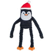 ZippyPaws Christmas Crinkle Penguin Dog Toy - Kohepets