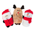 ZippyPaws Christmas Squeakie Buddies Dog Toys (3 Pack) - Kohepets