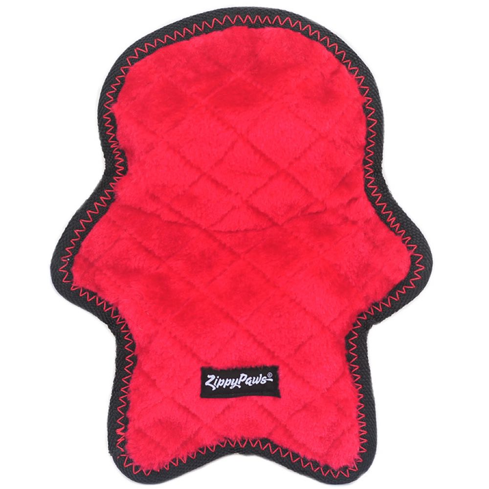 ZippyPaws Christmas Z-Stitch Santa Dog Toy - Kohepets