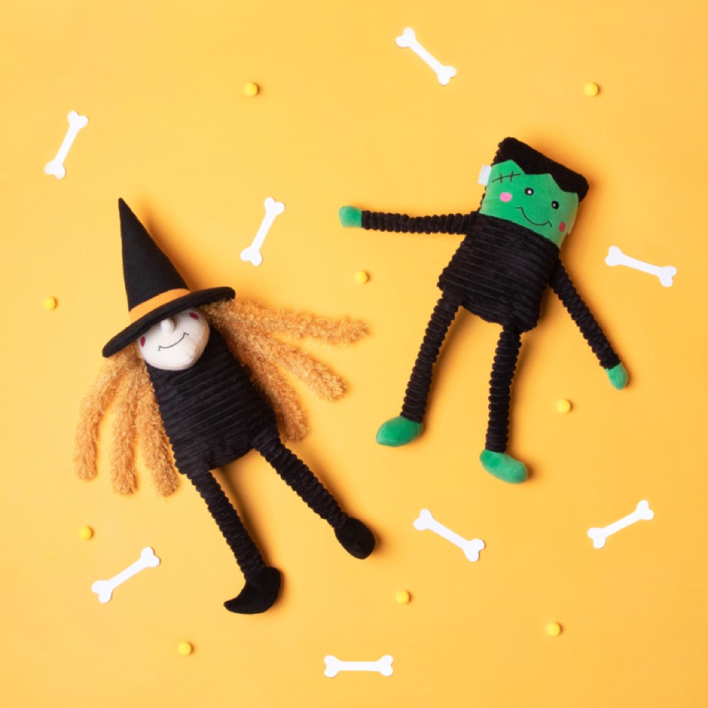 ZippyPaws Crinkle Witch Dog Toy - Kohepets