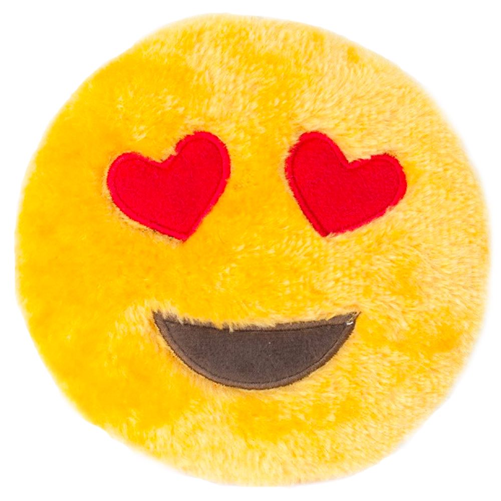ZippyPaws Emojiz Heart Eyes Dog Toy - Kohepets