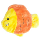 ZippyPaws Squeakie Flattiez Goldie the Goldfish Dog Toy