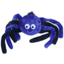 ZippyPaws Halloween Grunterz Purple Spider Dog Toy