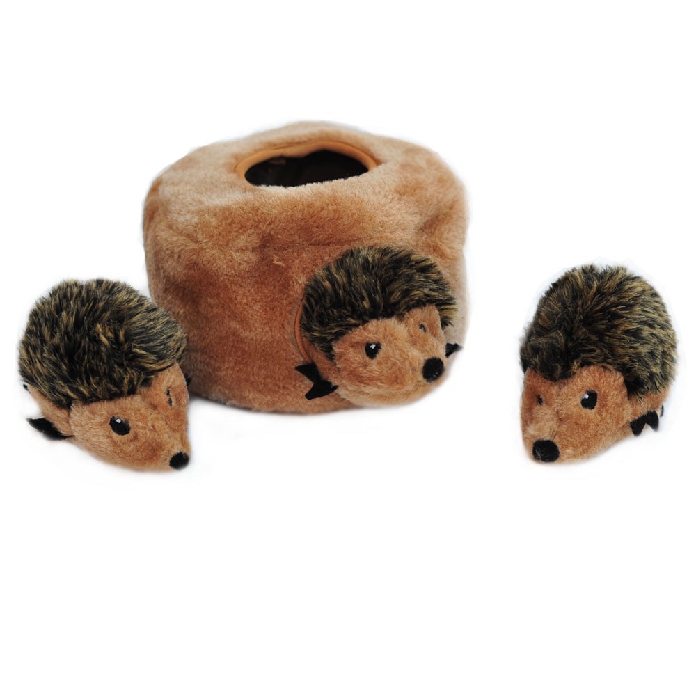 ZippyPaws Burrow Hedgehog Den Dog Toy - Kohepets