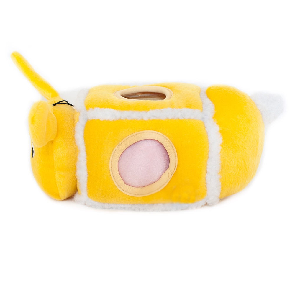 ZippyPaws Burrow Hide-An-Egg Bunny Dog Toy - Kohepets