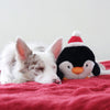 ZippyPaws Holiday Brainey Penguin Dog Toy - Kohepets
