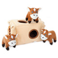ZippyPaws Burrow Horse 'N Hay Dog Toy - Kohepets