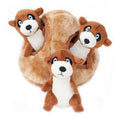 ZippyPaws Burrow Meerkat Den Dog Toy - Kohepets