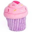 ZippyPaws NomNomz Cupcake Pink Dog Toy - Kohepets