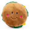 ZippyPaws NomNomz Hamburger Plush Dog Toy - Kohepets