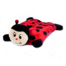 ZippyPaws Squeakie Pad Ladybug Dog Toy