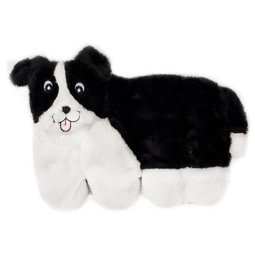 ZippyPaws Squeakie Pup Border Collie Dog Toy - Kohepets