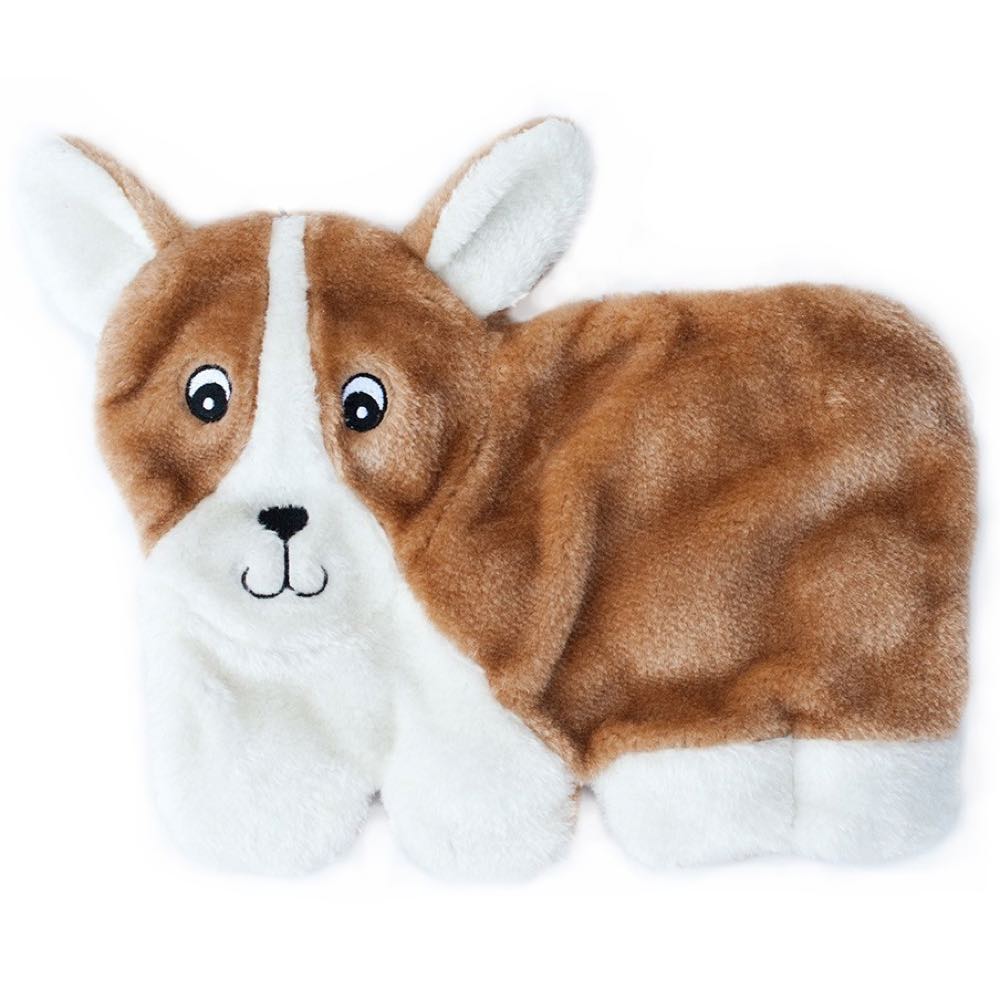 ZippyPaws Squeakie Pup Corgi Dog Toy - Kohepets